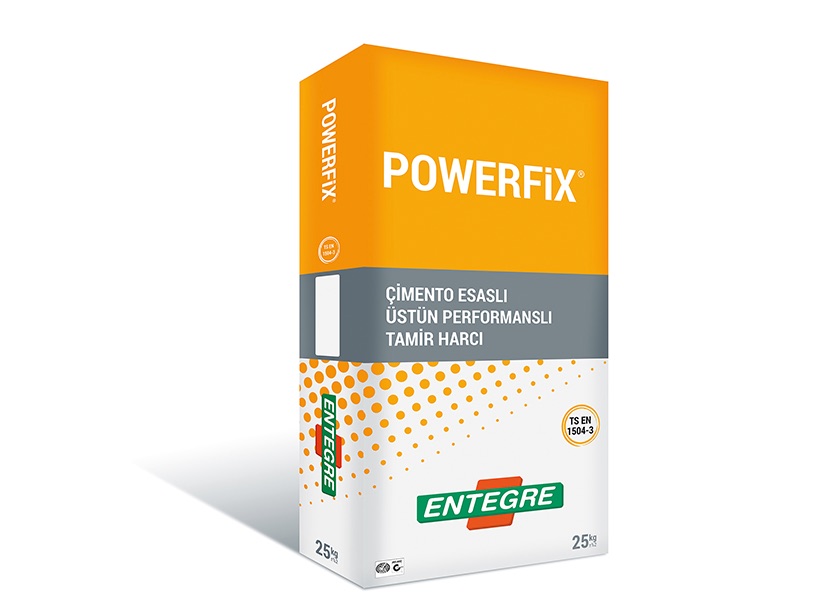 POWERFiX Çimento Esaslı Yapısal Tamir Harcı
