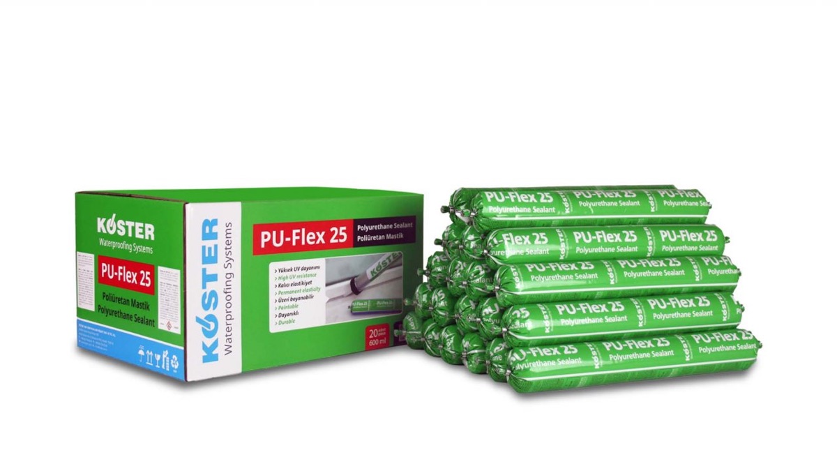 KÖSTER PU-Flex 25 Poliüretan Derz Dolgu Mastiği